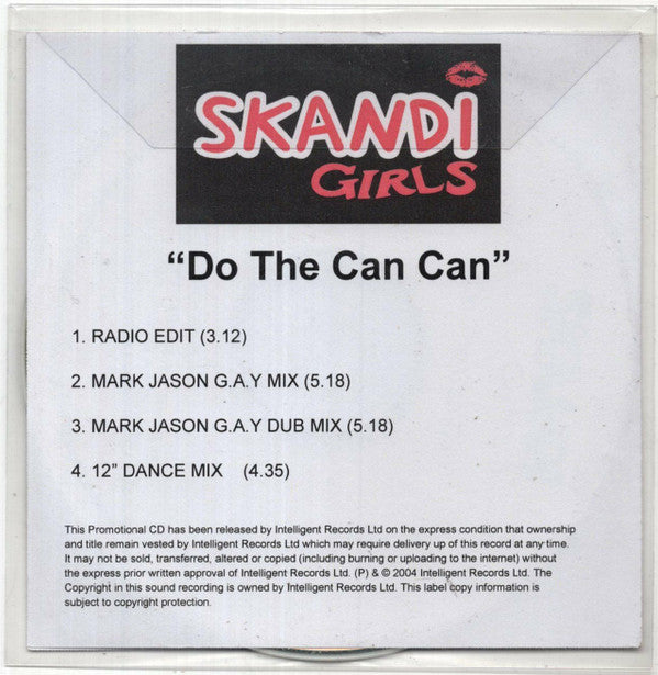 Skandi Girls : Do The Can Can (CDr, Single, Promo)