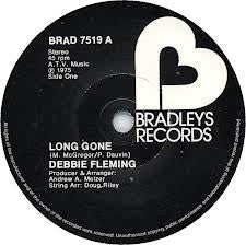 Debbie Fleming : Long Gone  (7", Single, Sol)