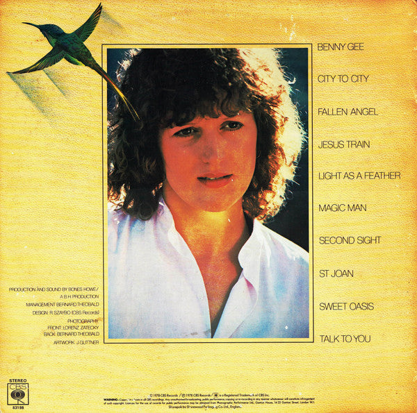 Barbara Dickson : Sweet Oasis (LP, Album)