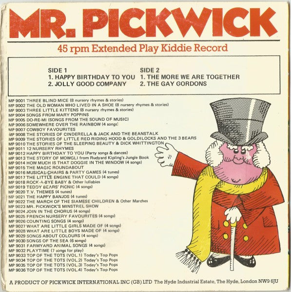 Various : Happy Birthday To You (7")