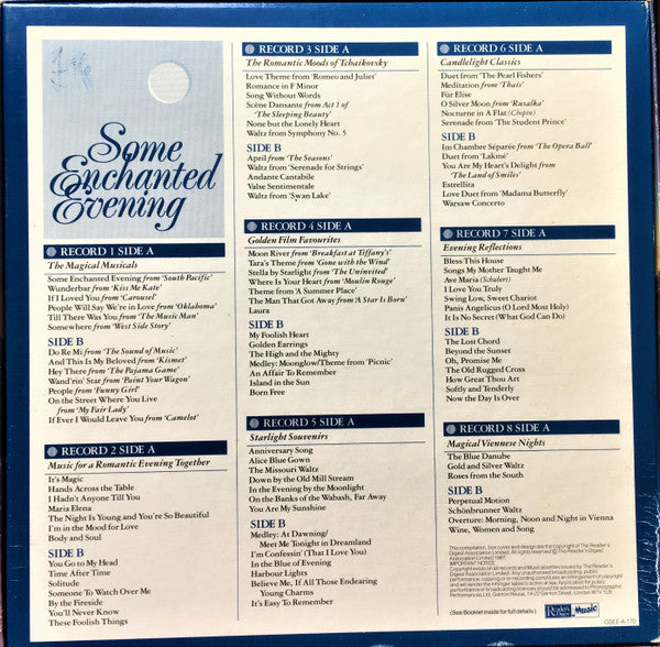 Various : Some Enchanted Evening (8xLP, Comp + Box)