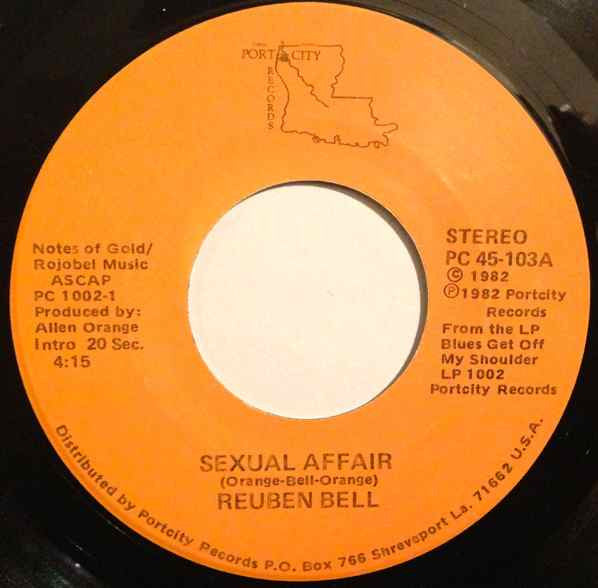 Reuben Bell : Sexual Affair / We're Gonna Make It (7", Single)