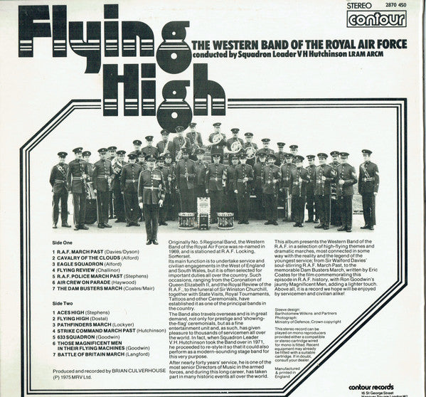 The Western Band Of The Royal Air Force : Flying High (LP)