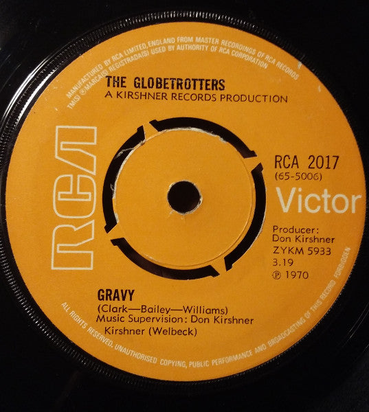The Globetrotters : Cheer Me Up  (7", Single)