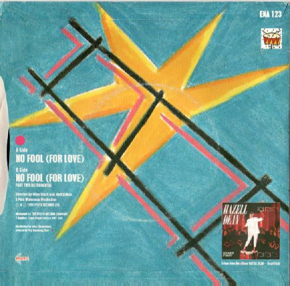 Hazell Dean : No Fool (For Love) (7", Single)