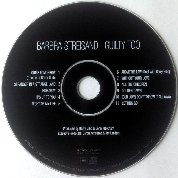 Streisand* : Guilty Too (CD, Album)