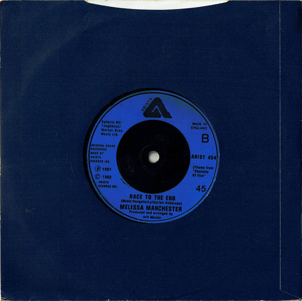 Melissa Manchester : You Should Hear How She Talks About You (7", Single, Blu)