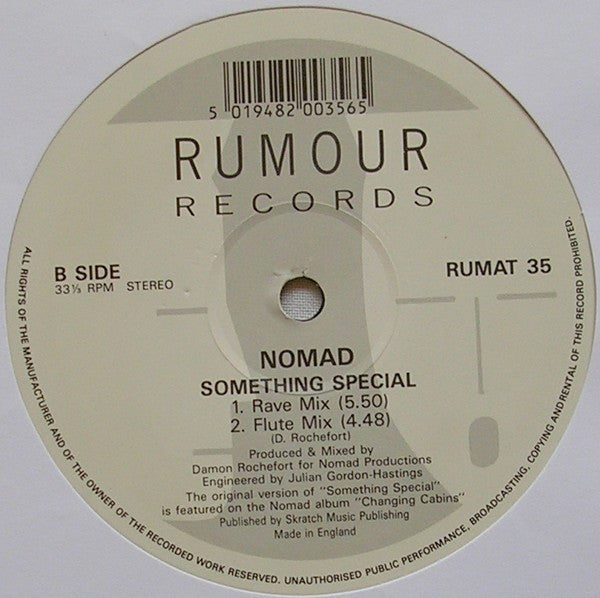 Nomad : Something Special (12")