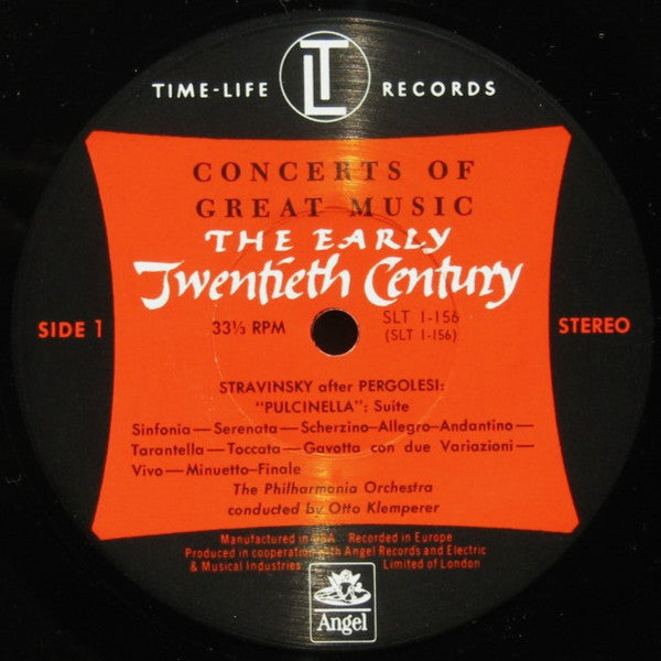 Various : Concerts Of Great Music: The Early Twentieth Century (5xLP, Comp + Box)