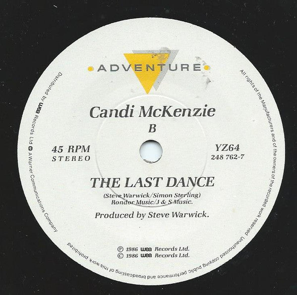 Candy McKenzie : Turn Me Up (7", Single)