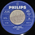 Jackie Lee (2) : White Horses (7", Single, Mono, Lar)