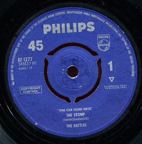 The Rattles : The Stomp (7", Single)