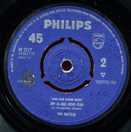 The Rattles : The Stomp (7", Single)