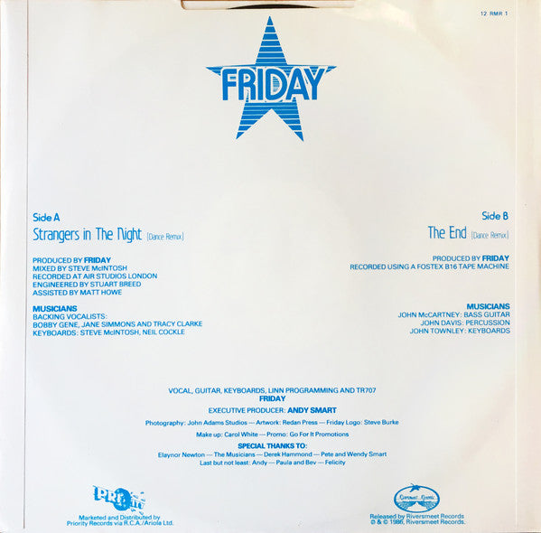 Friday (6) : Strangers In The Night (12")