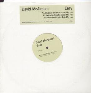David McAlmont : Easy (12", Promo)