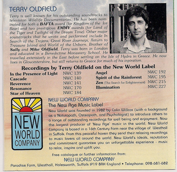 Terry Oldfield : Illumination - A Celtic Blessing (CD, Album)