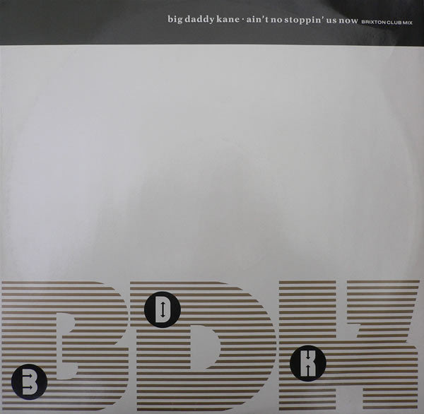 Big Daddy Kane : Ain't No Stoppin' Us Now (12")