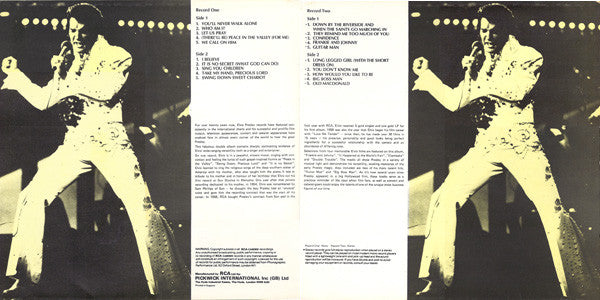 Elvis Presley : The Elvis Presley Collection (2xLP, Comp, Mono, RE)