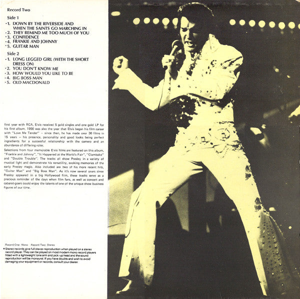 Elvis Presley : The Elvis Presley Collection (2xLP, Comp, Mono, RE)