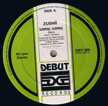 ZUSHii : Surprise, Surprise (Remix) (12", Pic)