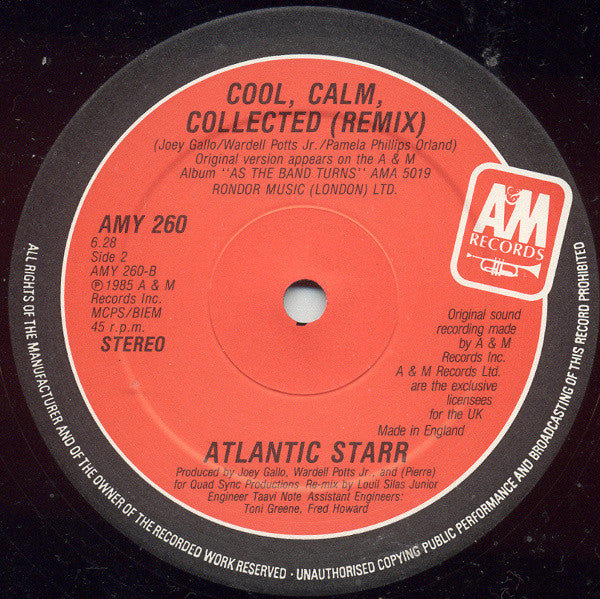 Atlantic Starr : Silver Shadow (12")