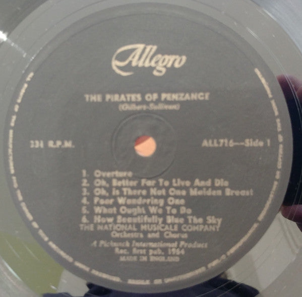 The National Musicale Company & Gilbert & Sullivan : The Pirates Of Penzance (LP)