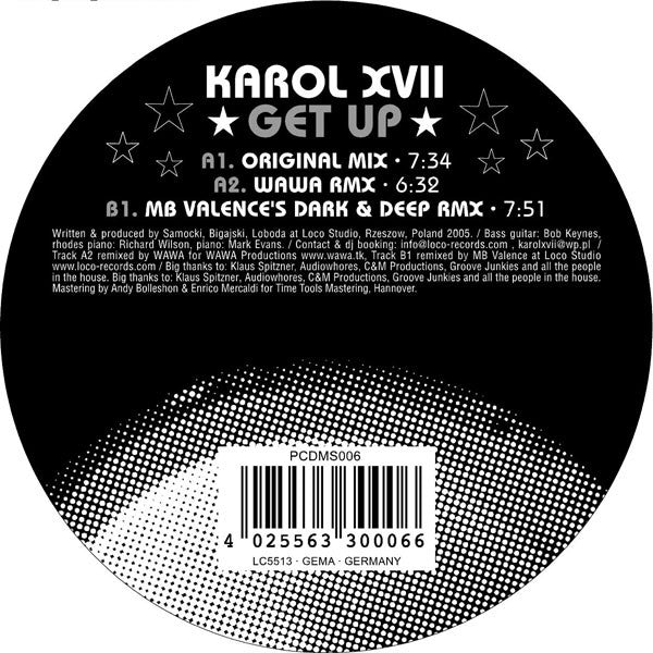 Karol XVII : Get Up (12")