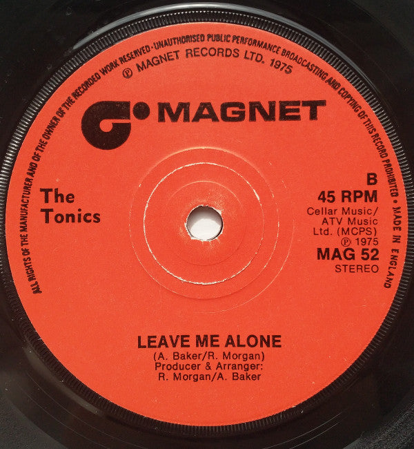 The Tonics (3) : White Christmas (7", Single, Sol)