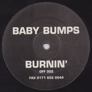 Baby Bumps : Burnin' (Remixes) (12", Promo, Bla)