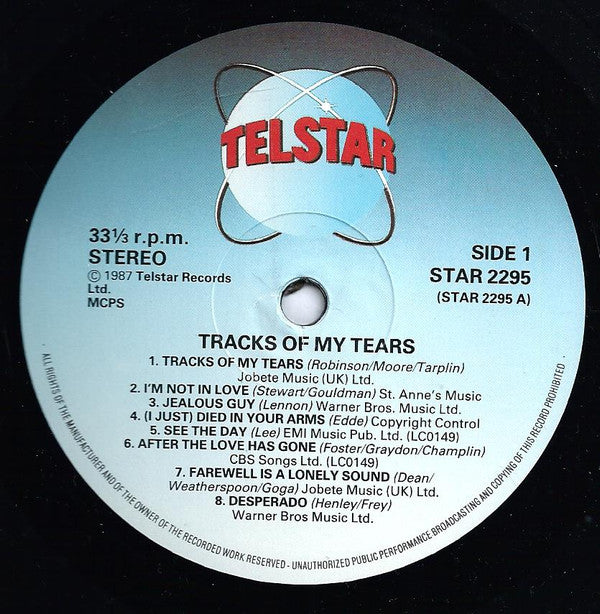 Various : Tracks Of My Tears (LP, Comp)