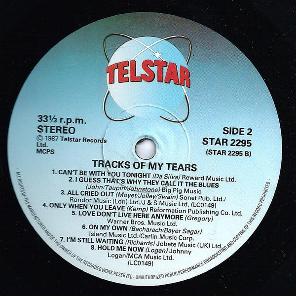 Various : Tracks Of My Tears (LP, Comp)