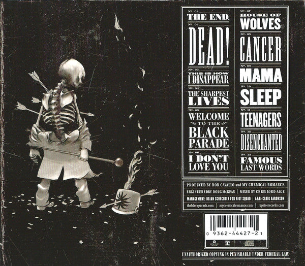 My Chemical Romance : The Black Parade (CD, Album, Sli)