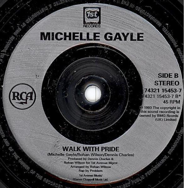 Michelle Gayle : Looking Up (7", Single, Sil)