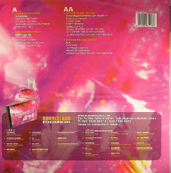 Various : Bounceland 'The Sampler EP' (12", EP, Promo, Smplr)