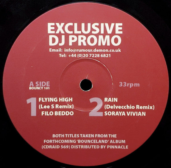 Various : Bounceland 'The Sampler EP' (12", EP, Promo, Smplr)