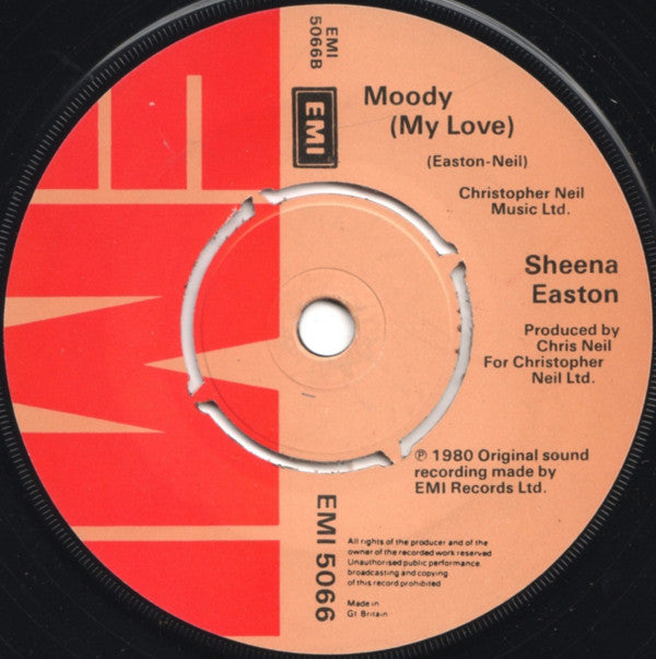 Sheena Easton : 9 To 5 (7", Single, Pus)