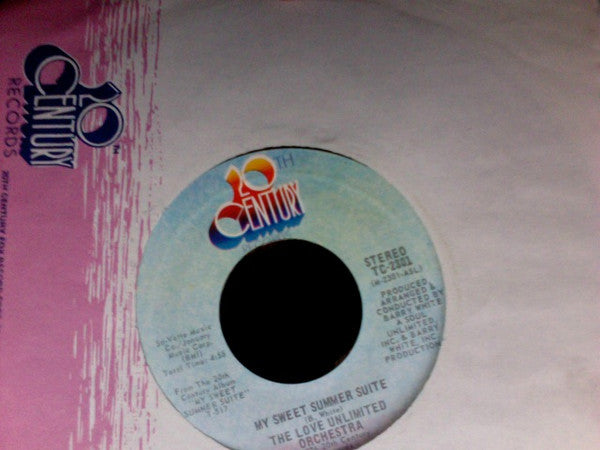 Love Unlimited Orchestra : My Sweet Summer Suite / Just Living It Up (7")