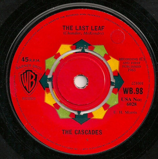The Cascades (2) : Shy Girl / The Last Leaf (7", Single)
