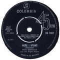 Mike Sheridan And The Nightriders : Here I Stand / Lonely Weekends (7", Single)