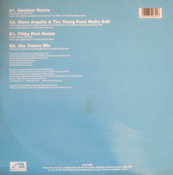 Mohito Feat. Howard Jones : Slip Away (12")