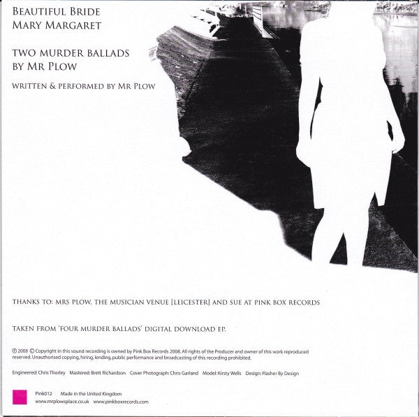 Mr Plow : Two Murder Ballads By Mr Plow (7")