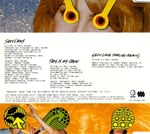 Beck : Sexx Laws (HDCD, Single, CD2)
