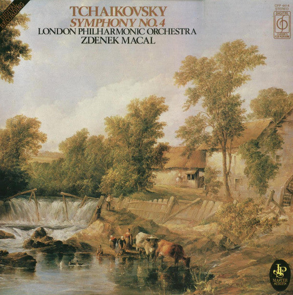 Pyotr Ilyich Tchaikovsky, London Philharmonic Orchestra, Zdeněk Mácal : Symphony No. 4 (LP)
