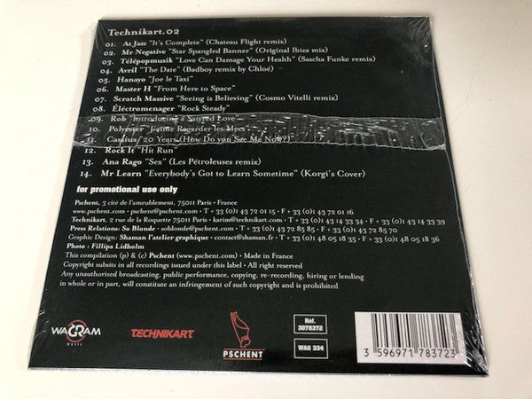 Various : Technikart.02 (CD, Comp, Promo, Car)