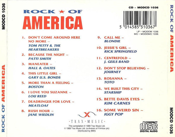Various : Rock Of America (CD, Comp)