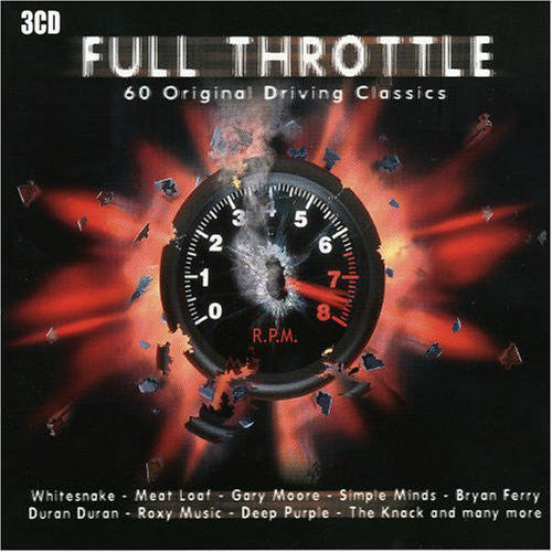 Various : Full Throttle (60 Original Driving Classics) (Box, Comp + 3xCD, Comp)