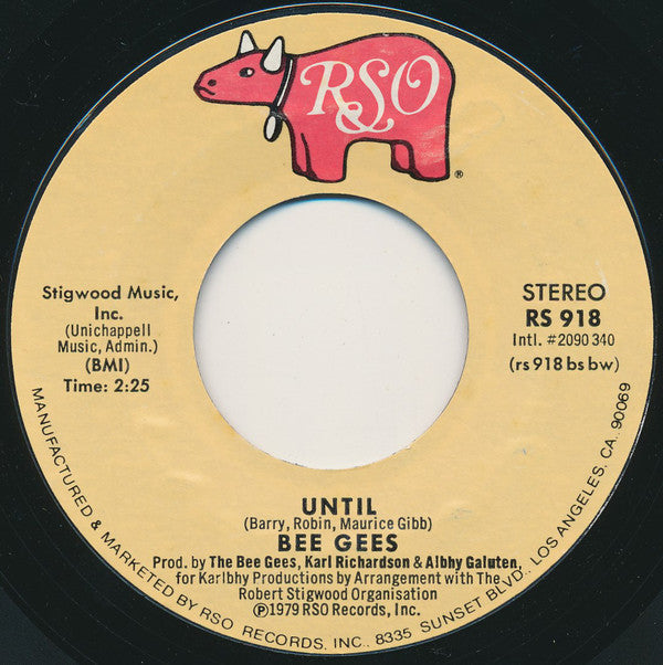Bee Gees : Tragedy (7", Single, Styrene, Bes)