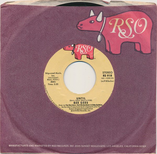 Bee Gees : Tragedy (7", Single, Styrene, Bes)