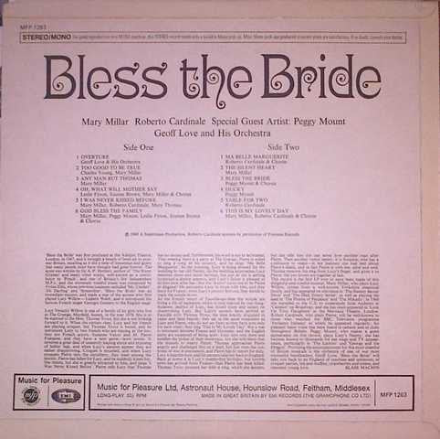 Various : Bless The Bride - First LP Recording (LP)