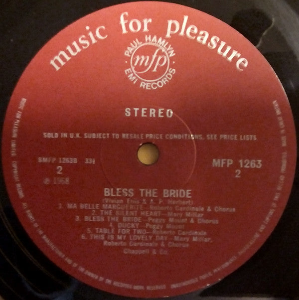 Various : Bless The Bride - First LP Recording (LP)